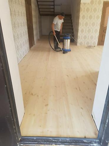 Шлифовочные работы: Шлифуем стелим пол паркет ламинат лак — 3