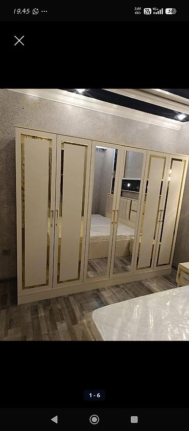 Dolablar: Yeni, 6 qapı, Güzgülü, Açılan, Düz dolab — 6