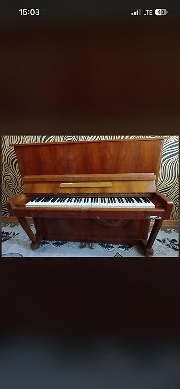 Akkustik pianino – dik (upright) tip. - Korpus: klassik