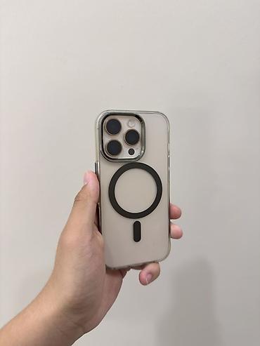 Мобильные телефоны и аксессуары: IPhone 16 Pro, Б/у, 512 ГБ, Desert Titanium, Чехол, Коробка, 91 % — 2