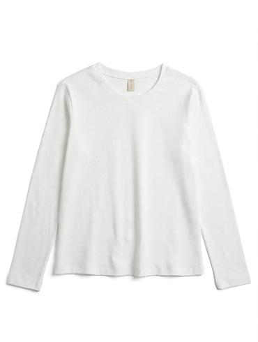 брюки слаксы: Лонгслив, цвет - Белый, S, M, 2XL — 1