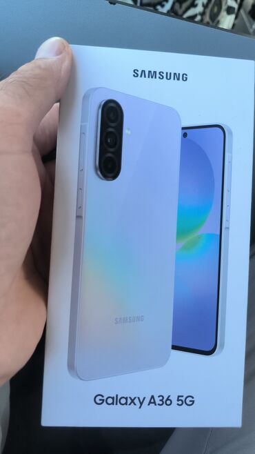 Daewoo: Samsung Galaxy A36, 256 GB, rəng - Ağ, Face ID