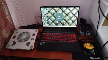 купить игровой ноутбук в рассрочку: Ноутбук, MSI, 16 ГБ ОЭТ, Intel Core i7, 15.6 ", Колдонулган, Оюндар үчүн, эс тутум SSD