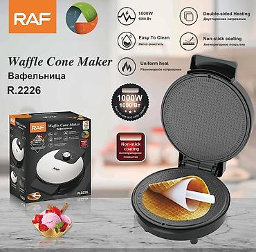 yer yuyan: RAF Waffle Cone Maker R.2226 – vafli düyçə və fincan formalı desertlər — 1