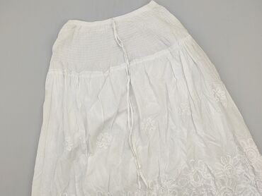spódnice w kratę czarno białą: Spódnica, XL, stan - Dobry
