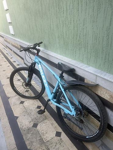 Горные велосипеды: Горный велосипед Galaxy (серия H/Hardtail), цвет голубой. - Рама — 2