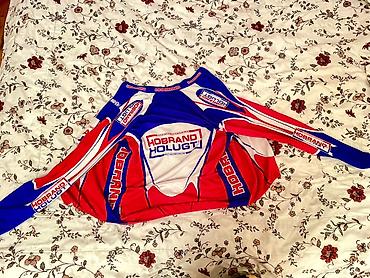 Kişi geyimləri: Hobrand Holugt uzunqol velosiped jaket - Rənglər: mavi/qırmızı/ağ – — 2