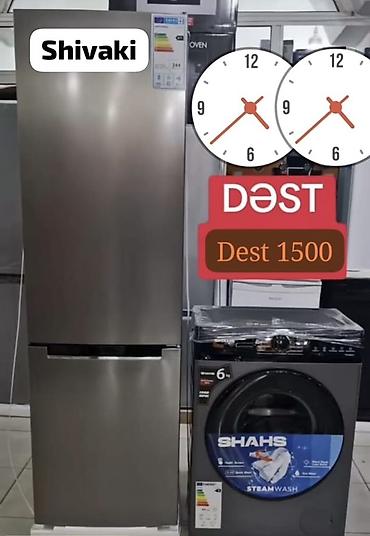 shivaki kondisionerləri: Mətbəx və camaşırxana üçün praktik dəst: - Soyuducu: Shivaki markası — 1