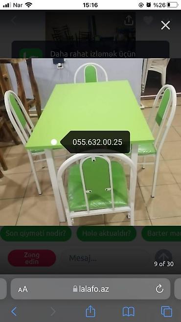 kafe stul: Stullar, Stollar. Masalar. Oturacaqlar, stol dəsti. Masa və — 3