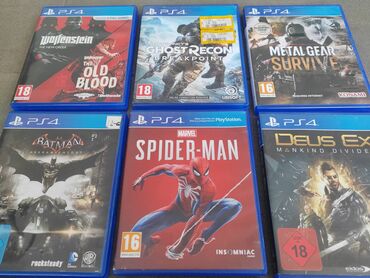 playstation 4 igre: PS4 Marvels SpiderMan Prodajem igru za PS4/PS5 konzolu, Marvels