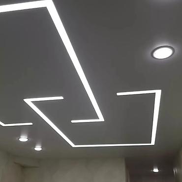 Натяжной потолок: Натяжной потолок Матовое, 3D потолки, Глянцевое Бесплатный замер, Гарантия, Монтаж — 6