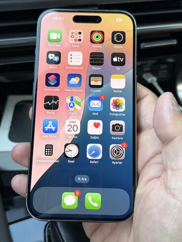 Apple iPhone: IPhone 15 Pro, Gümüşü, Face ID — 2