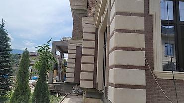 Фасадные плиты Сары-Таш (Травертин): Новый, Размер: 30x60 мм, Серый, Гарантия, Бесплатный выезд, Бесплатная доставка — 7