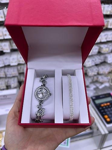 Наборы украшений: 🔥🔥🔥Бижутерия🔥🔥🔥 Элегантный ювелирный набор Pandora с розовыми камнями — 11