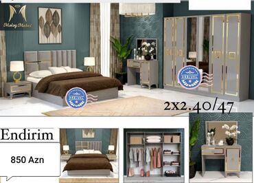 Yataq otağı dəstləri: 2 təknəfərlik çarpayı, Dolab, Komod, Termo, Azərbaycan, Yeni -da lalafo.az — 15 Yataq otağı dəstləri: 2 təknəfərlik çarpayı, Dolab, Komod, Termo, Azərbaycan, Yeni — 15