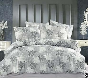 Zavese i draperije: Posteljina jednokrevetna singl. 100%pamuk. Set je iz 3 dela: * — 15