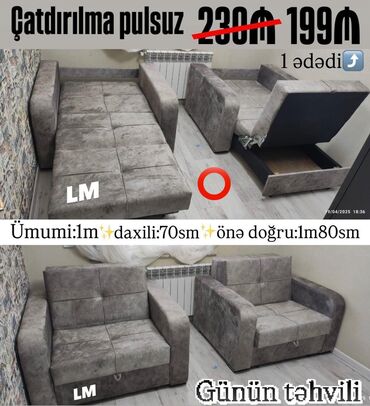 Masalar və oturacaqlar: Yeni, Kreslo-kravat, Şəhərdaxili pulsuz çatdırılma