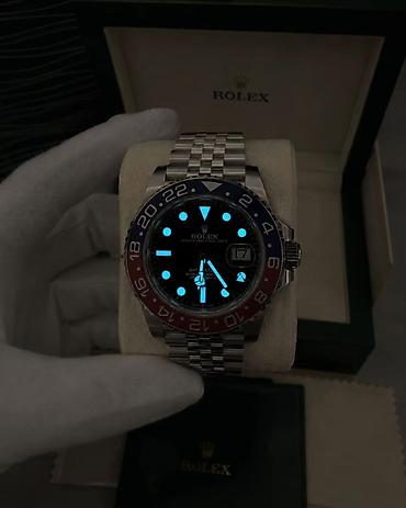 Наручные часы: Новый, Наручные часы, Rolex, цвет - Синий — 2