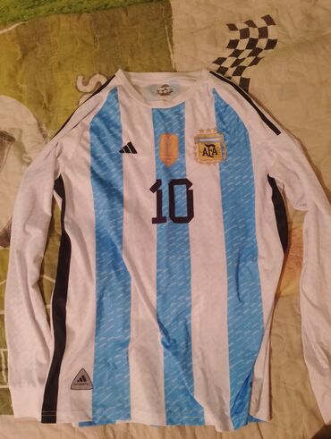Toy paltarları və aksesuarları: Futbolka, Adidas, XL (EU 42), rəng - Göy