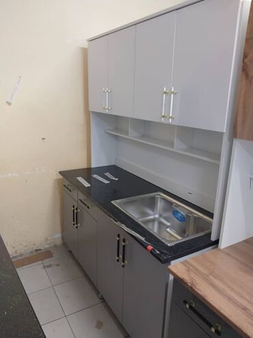 Кухонные гарнитуры: Кухонные гарнитуры с верхними и нижними модулями, нишей для — 14