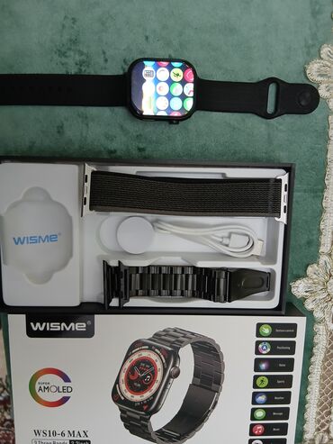 Smart saatlar: Smart sensor qol saati satilir 45 azn blutuzla qosulur telefona Wp