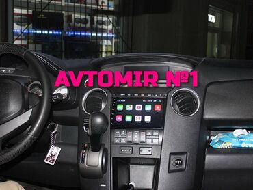 avtomobil ucun android monitorlar: Honda pilot 2009 android monitor bundan başqa hər növ avtomobi̇l
