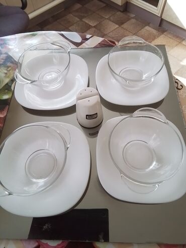 глиняная посуда бишкек: Набор столовый на 4 персоны,самовывоз, из Токмака