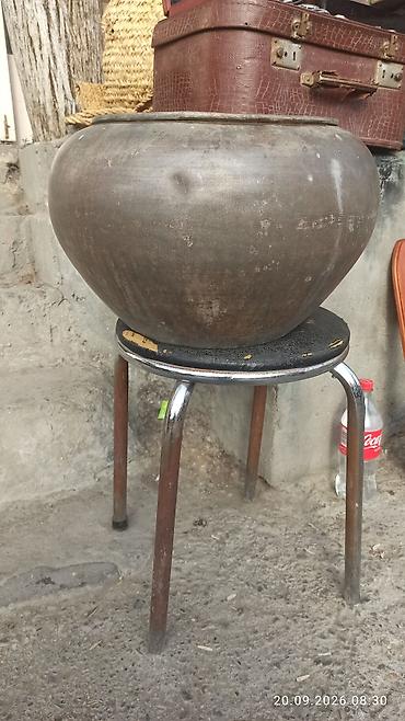 mis məcməyi: Məhsul: Böyük metal qazanın (mis/alay tipli) qapaxsız qab 20 litir — 4