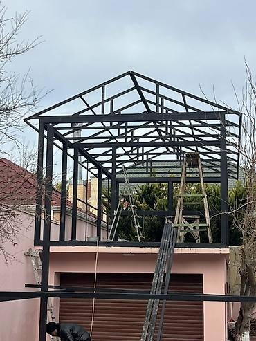 3d rucka: Metal konstruksiya və kölgəlik/pergola/üstüörtülü keçidlərin — 3
