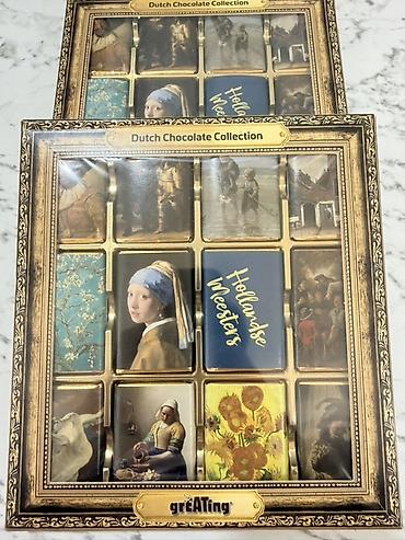 komi: Dutch Chocolate Collection – “Hollandse Meesters” temalı şokolad dəsti — 1