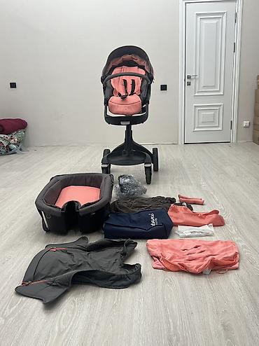 Коляски: Продаю шикарную коляску Stokke в лимитированном цвете. Имеется 2 at lalafo.kg — 2 Коляски: Продаю шикарную коляску Stokke в лимитированном цвете. Имеется 2 — 2