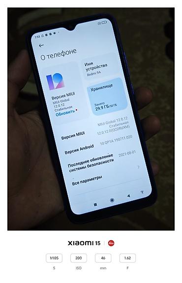 адабият 7 класс электронная книга: Redmi, Redmi 9A, Б/у, 32 ГБ, цвет - Голубой, 2 SIM — 3