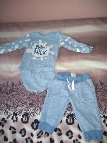 waikiki odeća za bebe: H&M, Komplet: Majica, Pantalone, Prsluk, 62-68