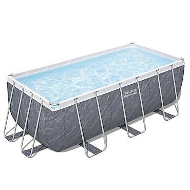 кама: Каркасный бассейн Bestway Steel Pro Max - Форма: прямоугольный. - — 2