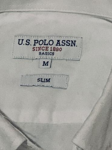 Көйнөктөр: Мужская рубашка U.S. Polo Assn. Basics - Модель: SLIM (приталенный — 3