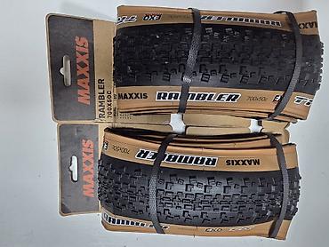 горный шины: Пара гравийных покрышек Maxxis Rambler 700x50c. - Назначение — 1