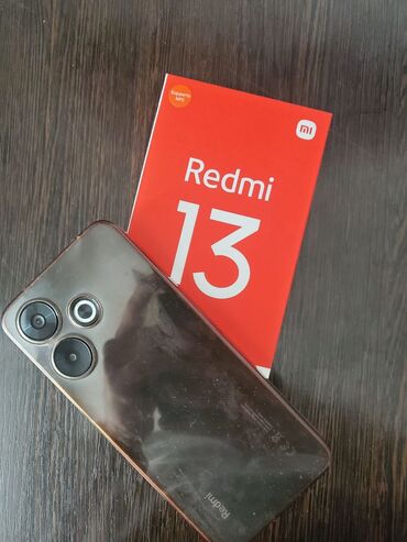 Redmi: Redmi, Redmi 13, Б/у, 256 ГБ, цвет - Черный, 2 SIM