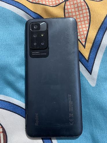 memo cx07: Redmi, Redmi 10, Б/у, 128 ГБ, цвет - Черный, 2 SIM — 1