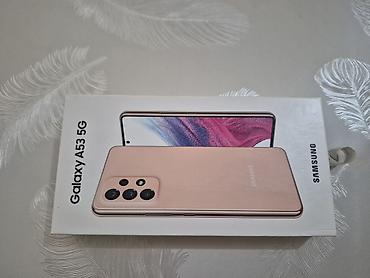 galaxy a73 5g: Samsung Galaxy A53 5G, rəng - Qızılı — 3
