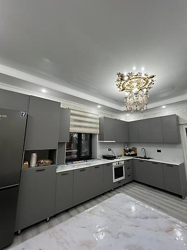 столы офисный: Кухонный гарнитур, Б/у, цвет - Серый, Самовывоз — 3