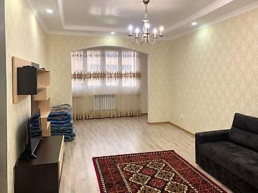 алмааты: 3 комнаты, 83 м², Южная Магистраль 106 серия улучшенная, 8 этаж, Евроремонт — 3