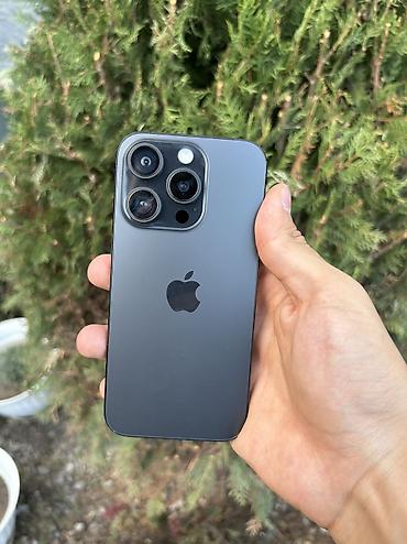 отдам даром айфон: IPhone 15 Pro, Б/у, 256 ГБ, Black Titanium, 100 % — 8