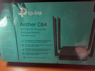 усилитель сабвуфер: Цена: 2500 сом. Продаю роутер Tp-Link Archer C64 AC1200. Два
