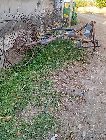 traktor qosqusu: Ot yığımı üçün traktor qoşqusu – barabanlı/çərçivəli tırmık (5 — 2