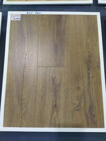 Linoleum: Məhsul: Laminat döşəmə paneli Model/rəng: Coffee Qalınlıq: 8 mm