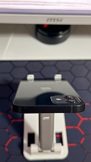 not 4: IPhone 12, Б/у, 128 ГБ, Черный, Защитное стекло, Коробка — 2