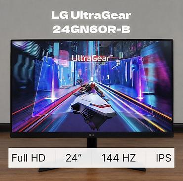 aoc 27g2e: Игровой монитор **LG UltraGear 24GN60R-B**. Компактная и быстрая — 2