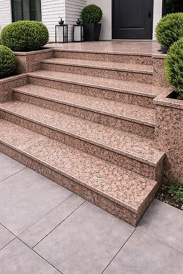 Mərmər: Mərmər pilləkənlər – dizayn və quraşdırma - Material: təbii mərmər — 7