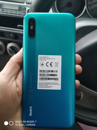 Xiaomi, Redmi 9A, Б/у, 32 ГБ, цвет - Зеленый, 2 SIM