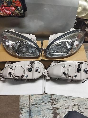 Передние фары: Передняя левая фара Daewoo 2002 г., Новый, Аналог — 2
